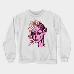 Cycloptic elf Crewneck Sweatshirt